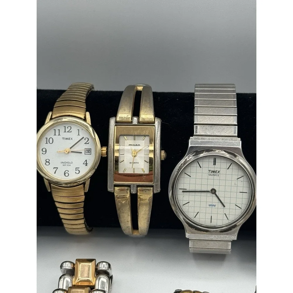 Mixed Brands‎ Men & Woman's Watches Lot Of 15 For Parts Or Repair